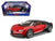 2016 Bugatti Chiron Red with Black 1/18 Diecast Model Car