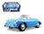 1961 Porsche 356B Convertible Blue 1/18 Diecast Car Model