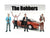 The Robbers 4 Piece Figure Set For 1:18 Scale Models