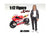 Biker Kato Figure / For 1:12 Scale Motorcycles by American