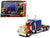 Optimus Prime Truck with Robot on Chassis from Transformers