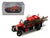 1926 Ford Model T Fire Engine Red and Black 1/32 Diecast