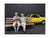 Sitting Old Couple 2 piece Figurine Set for 1/24 Scale
