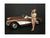 August Bikini Calendar Girl Figurine for 1/18 Scale Models