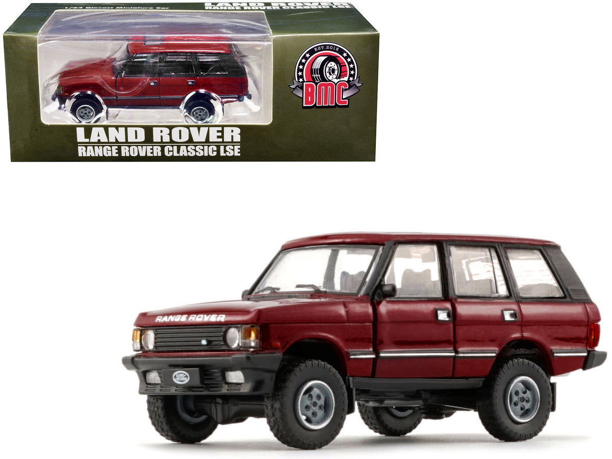 Rrange Rover Classic Red Land Rover Range Rover Classic LSE RHD (Right Hand Drive) Red with ...