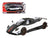 Pagani Zonda 5 Cinque White and Black 1/18 Diecast Model Car