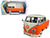 Volkswagen Type 2 (T1) Double Cab Pickup Truck Orange/Cream