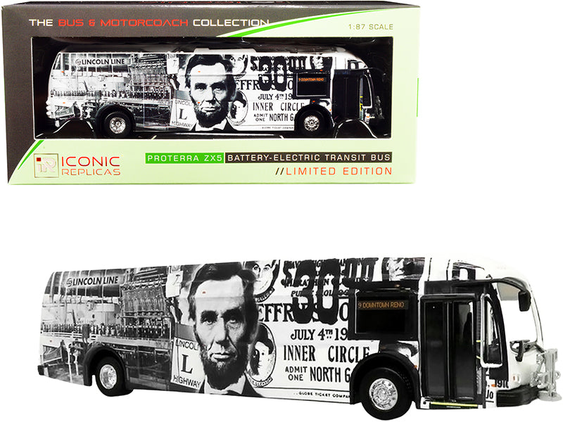 Proterra ZX5 Battery-Electric Transit Bus #9 Downtown Reno Lincoln Line ...
