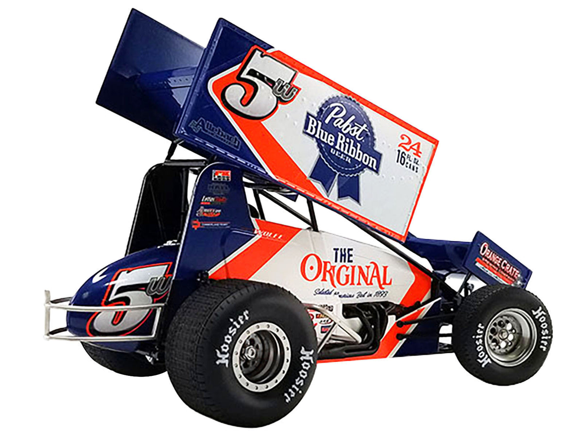 Winged Sprint Car #5W Lucas Wolfe Pabst Blue Ribbon Allebach Racing ...