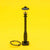 Light My Bricks Black LEGO Lamp Post With LED Installed