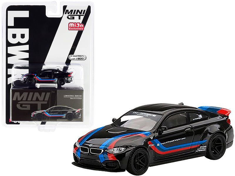 BMW M4 LB Works Black with M Stripes Limited Edition to 7800 pieces ...