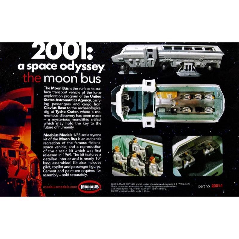 Moebius 2001-1 1/50 Moon Bus 2001 A Space Odyssey – Hobby Hero