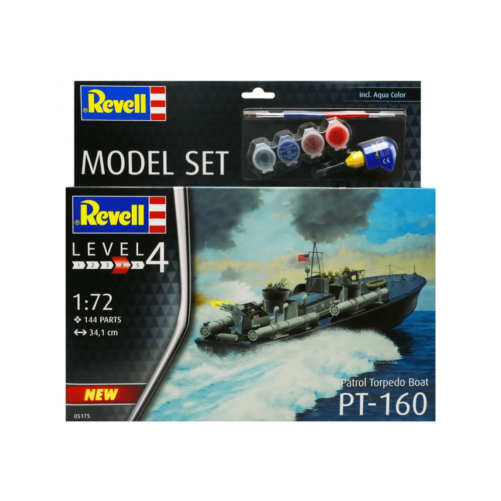 Revell 65175 1/72 Patrol Torpedo Boat PT-559 / PT-160 Starter Set ...