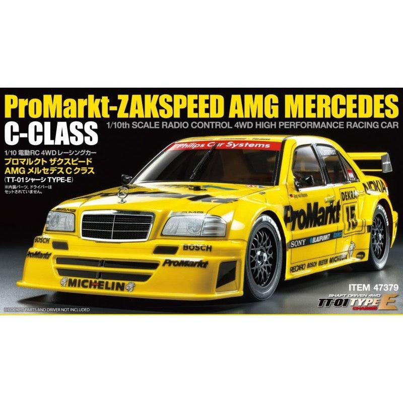 Tamiya 47379 ProMarkt Zakspeed AMG Mercedes C-Class TT-01 Type E ...