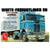 AMT 1004 1/25 White Freightliner - Model Kits Vehicles