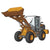 Hasegawa 66004 1/35 Hitachi Wheel Loader ZW100-6 - Model